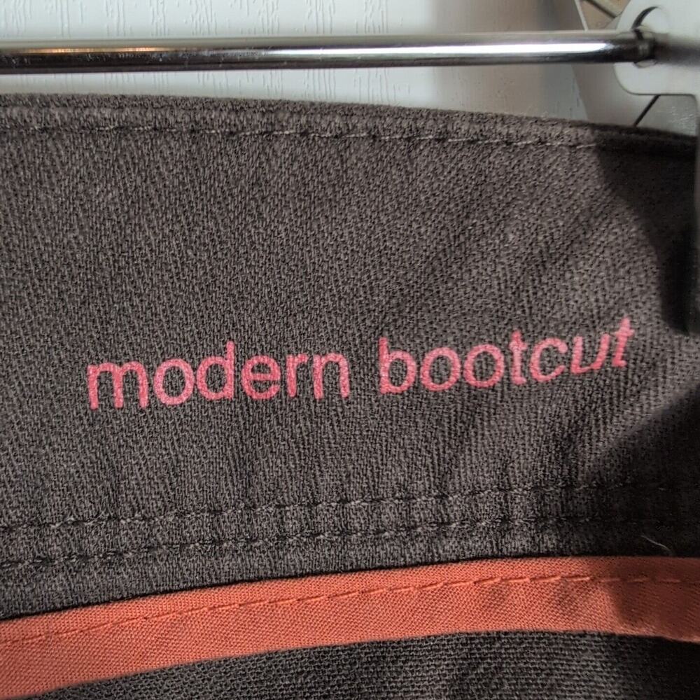 Sonoma Womens Modern Bootcut Cargo Pants Gray Original Fit Hi-Rise Stretch Sz 14 - Picture 7 of 13
